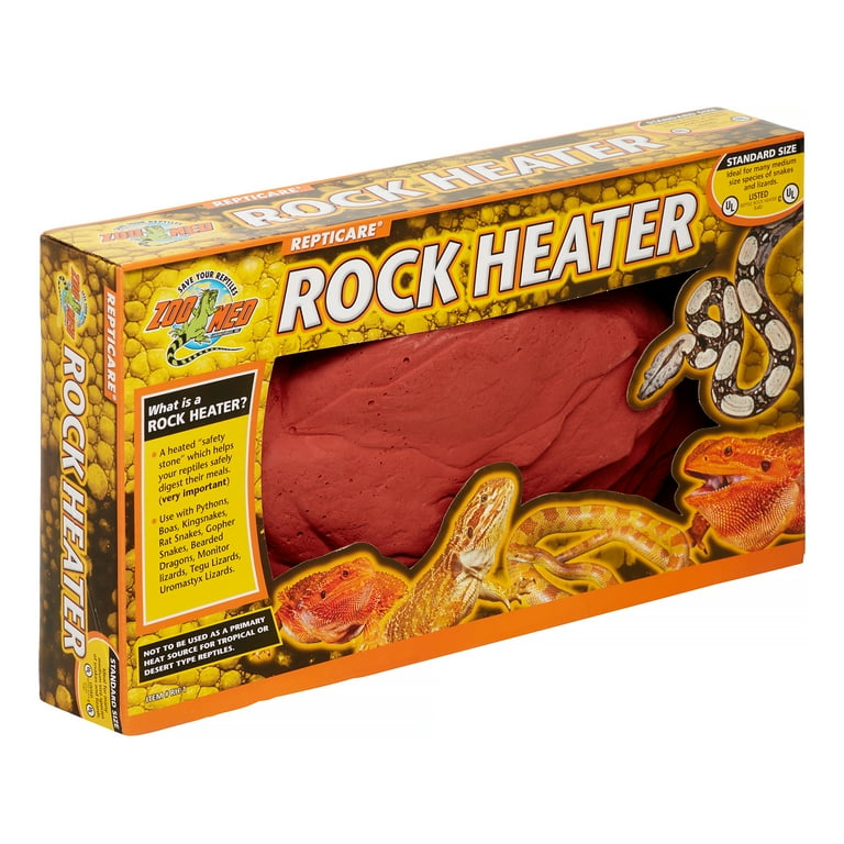 Zoo Med 26251 Repticare Rock Heater Standard Blacks & Grays Zoo Med 26251 Repticare Rock Heater Standard Blacks & Grays